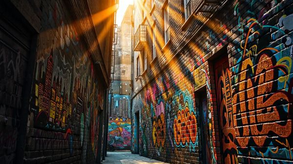 Explorez comment le graffeur transforme les lieux mémorables
